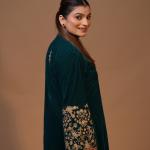 2-Piece Velvet Suit Set Aari Sippi Work