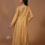 2-Piece Zari Sippi Embroidery