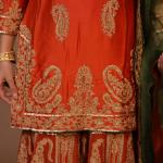 3-Piece Georgette Gharara Suit Set Marori Work